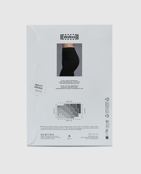 Wolford Black tights Individual 100 Den 18975