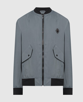 A Cold Wall Gray logo bomber jacket ACWMO240