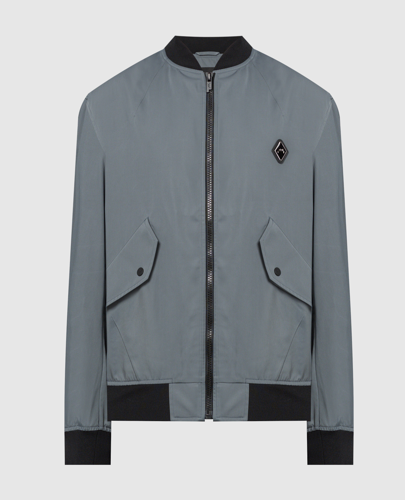 Gray logo bomber jacket a cold wall