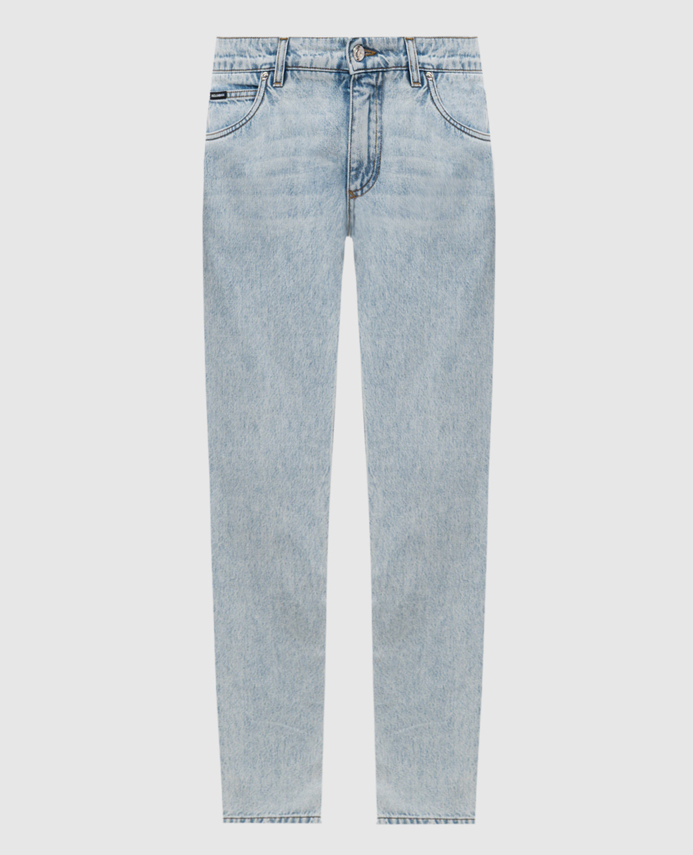 

Blue jeans with logo Dolce&Gabbana, Light blue