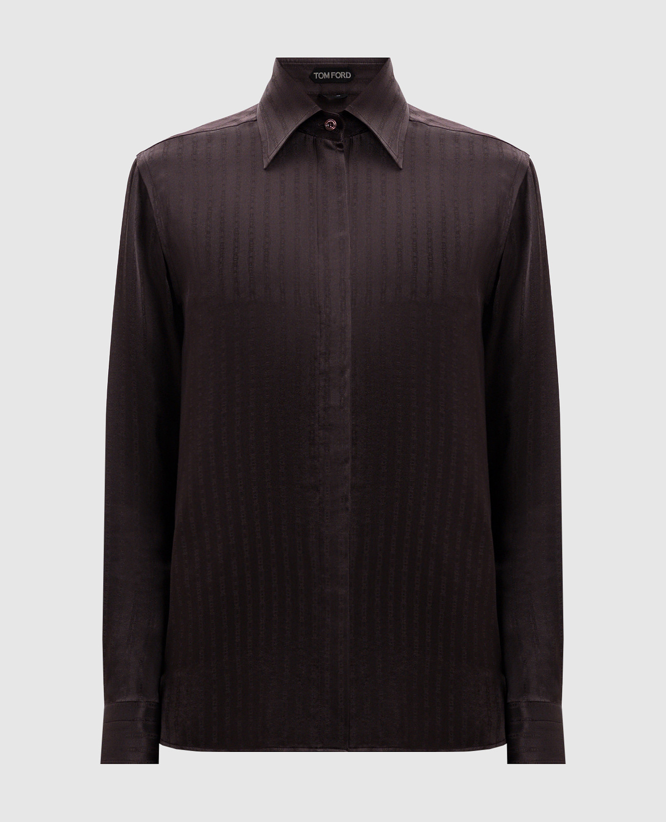 

Brown patterned blouse Tom Ford