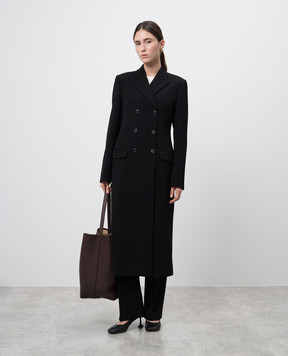 The Row Black pants made of wool 8303W2794