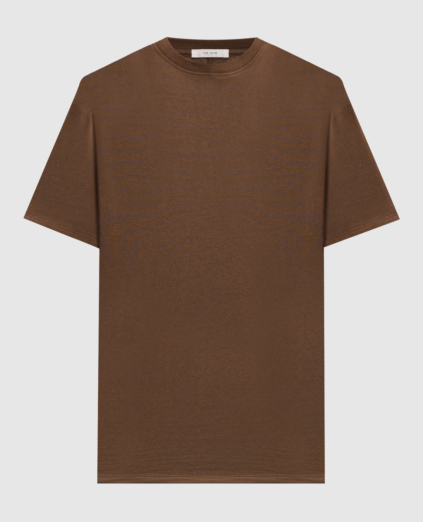 

Brown silk t-shirt The Row