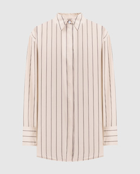 PROENZA SCHOULER Addy beige silk shirt R2534018SC101