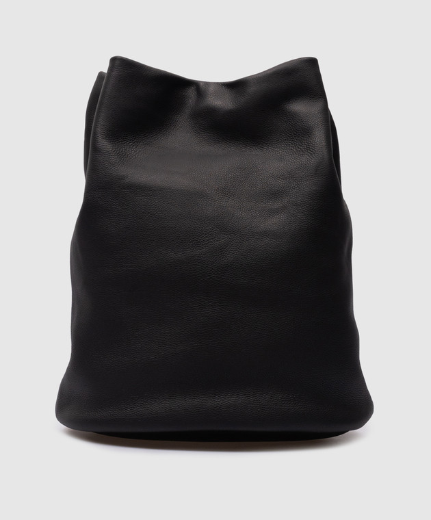 The Row - Joe black leather backpack W1632L31 - shop with