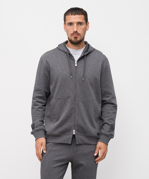 【美品】BRUNELLO CUCINELLI　ジャケット ジャージ　アンコン 美品】BRUNELLO CUCINELLI ジャケット ジャージ アンコン - メルカリ