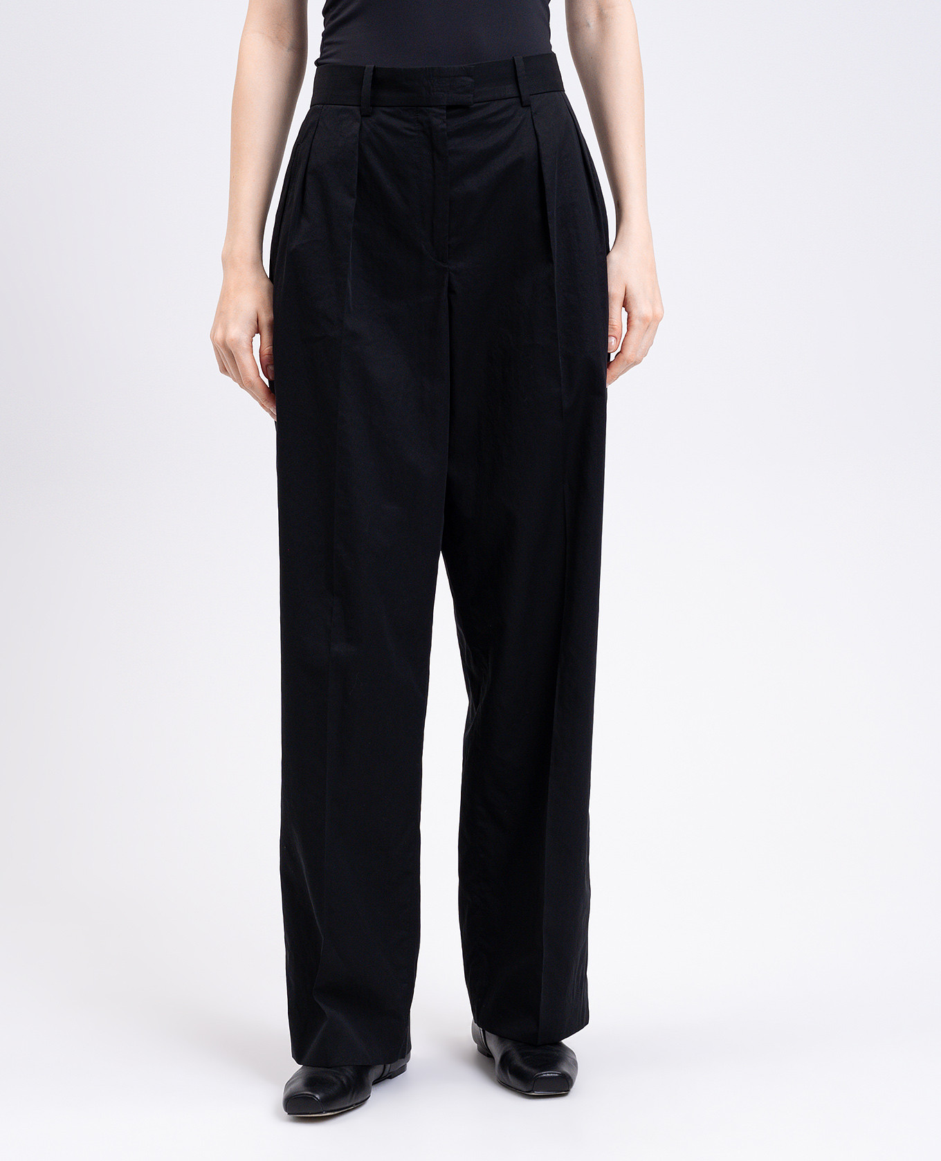 

Alfidis black pants The Row