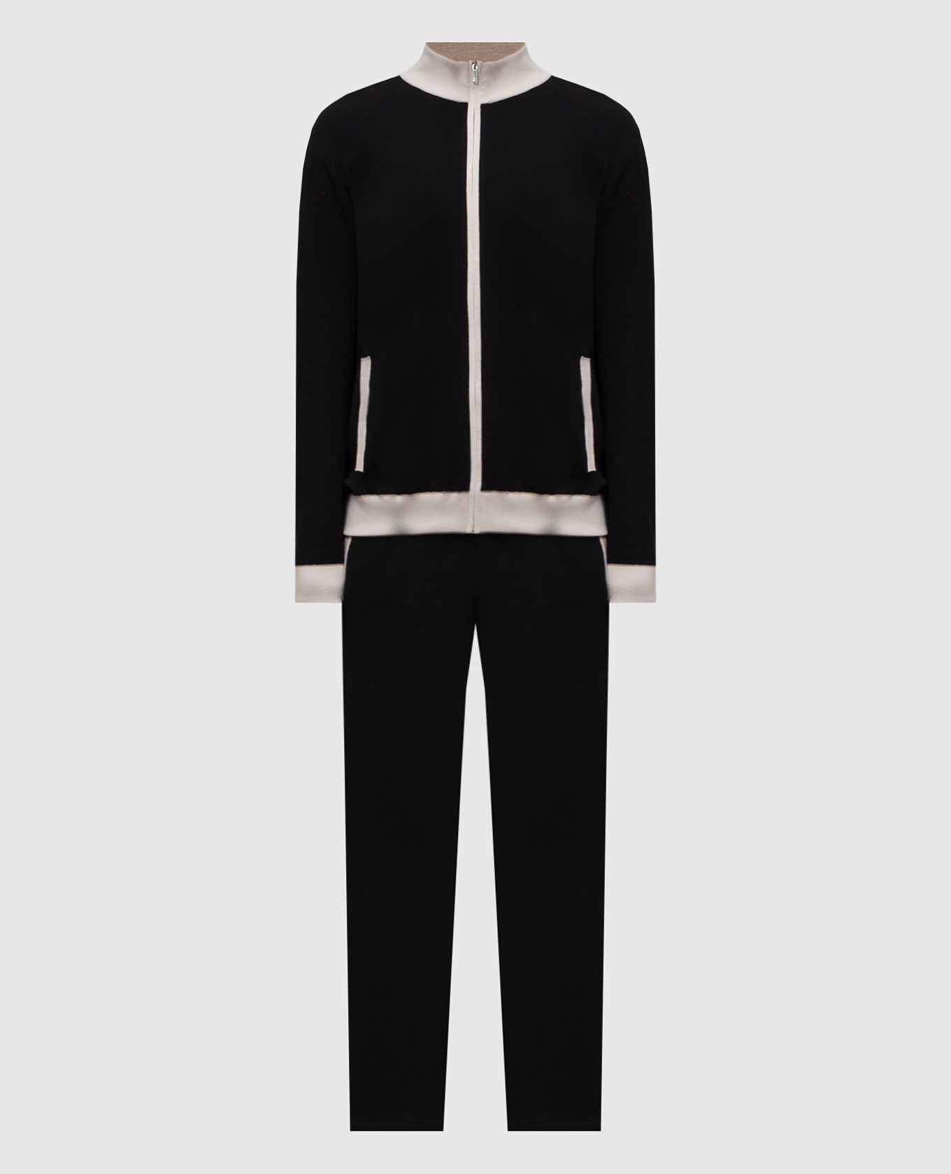 

Black tracksuit Bertolo Cashmere