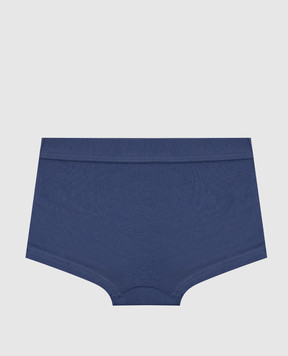 RiminiVeste Gasolino baby blue boxer briefs with logo patch print U3700