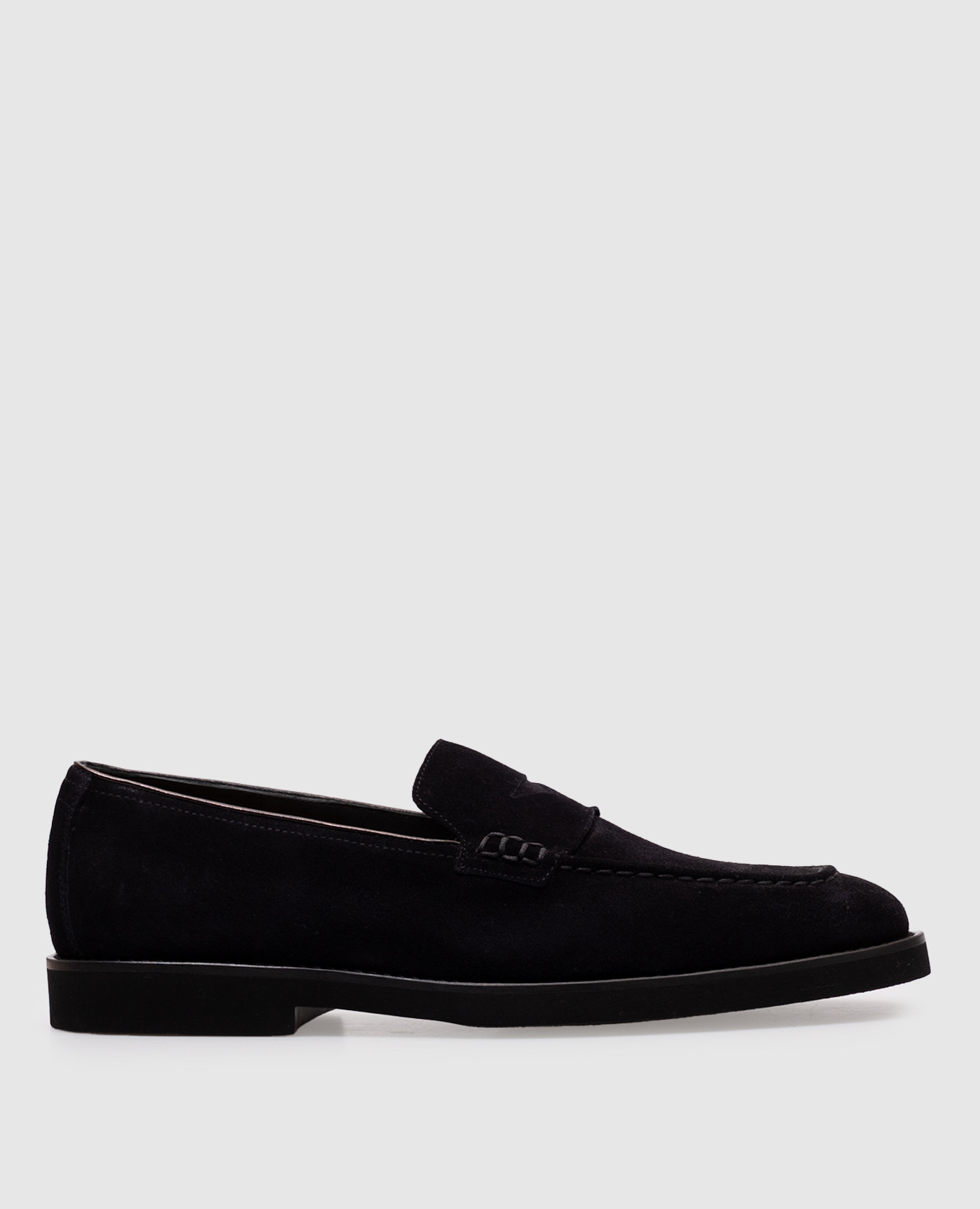 

Blue suede loafers Doucal's