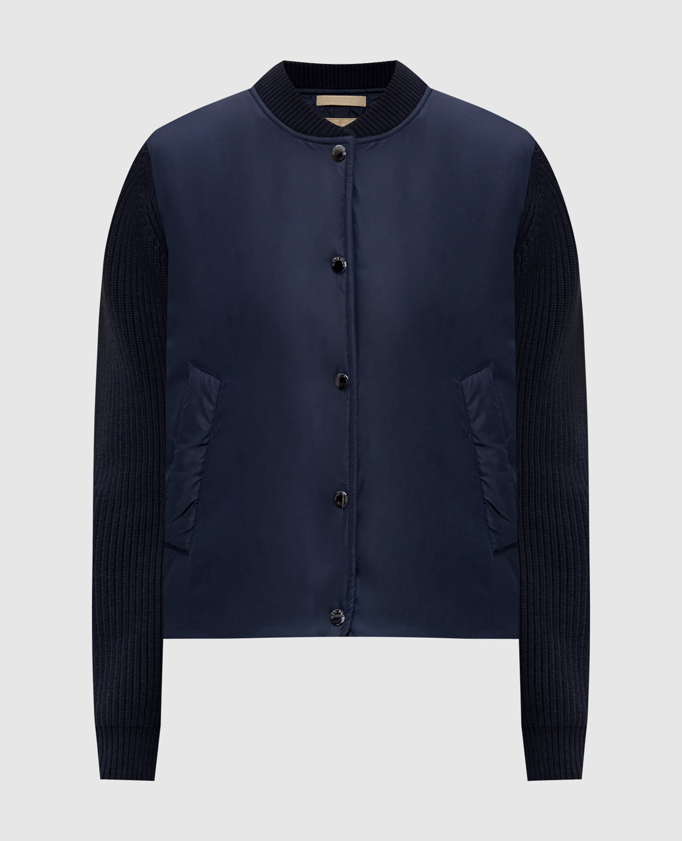 

Blue jacket with logo patch Woolrich