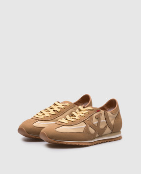 Max & Co Beige sneakers with logo UTABARIN