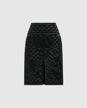 Tom Ford Black skirt made of silk with figured quilting GC5702SDE339