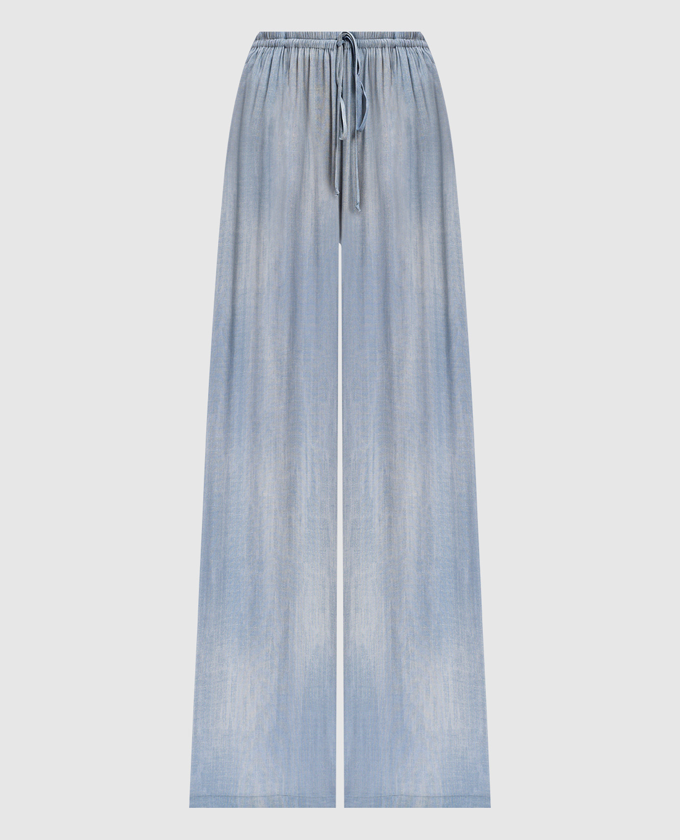 

Blue pants with a degraded effect Ermanno Scervino, Light blue