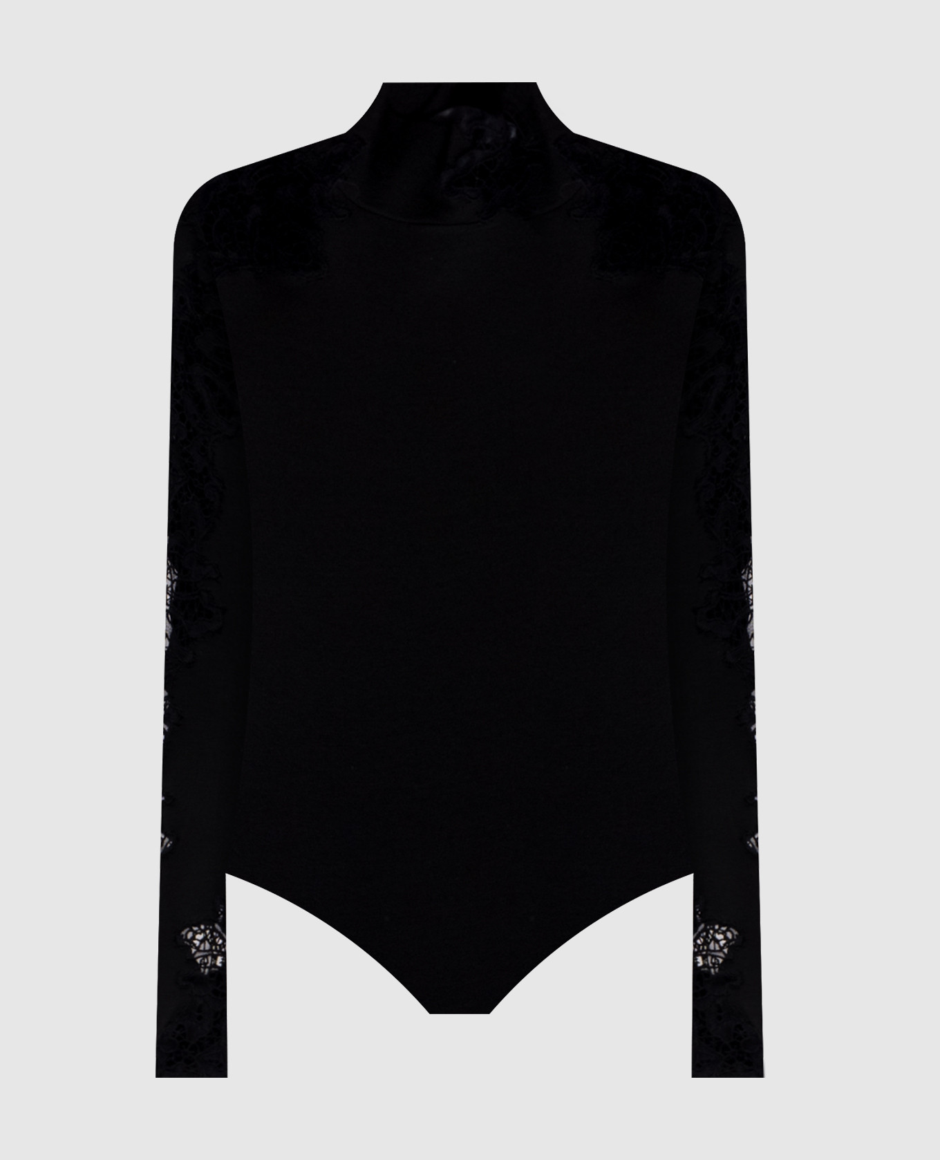 

Black bodysuit with lace Ermanno Scervino Life