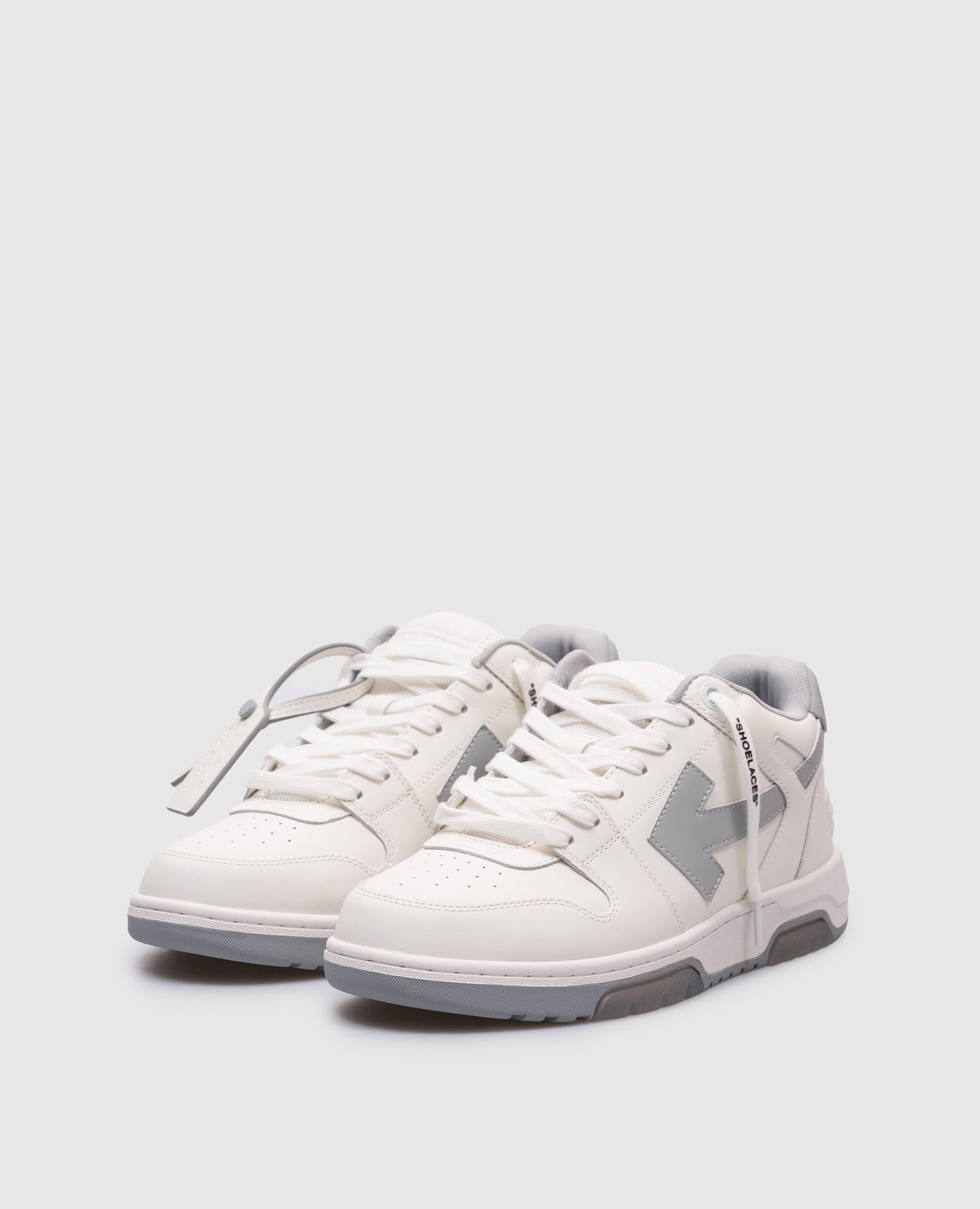 

White leather sneakers Out of Office Off-White