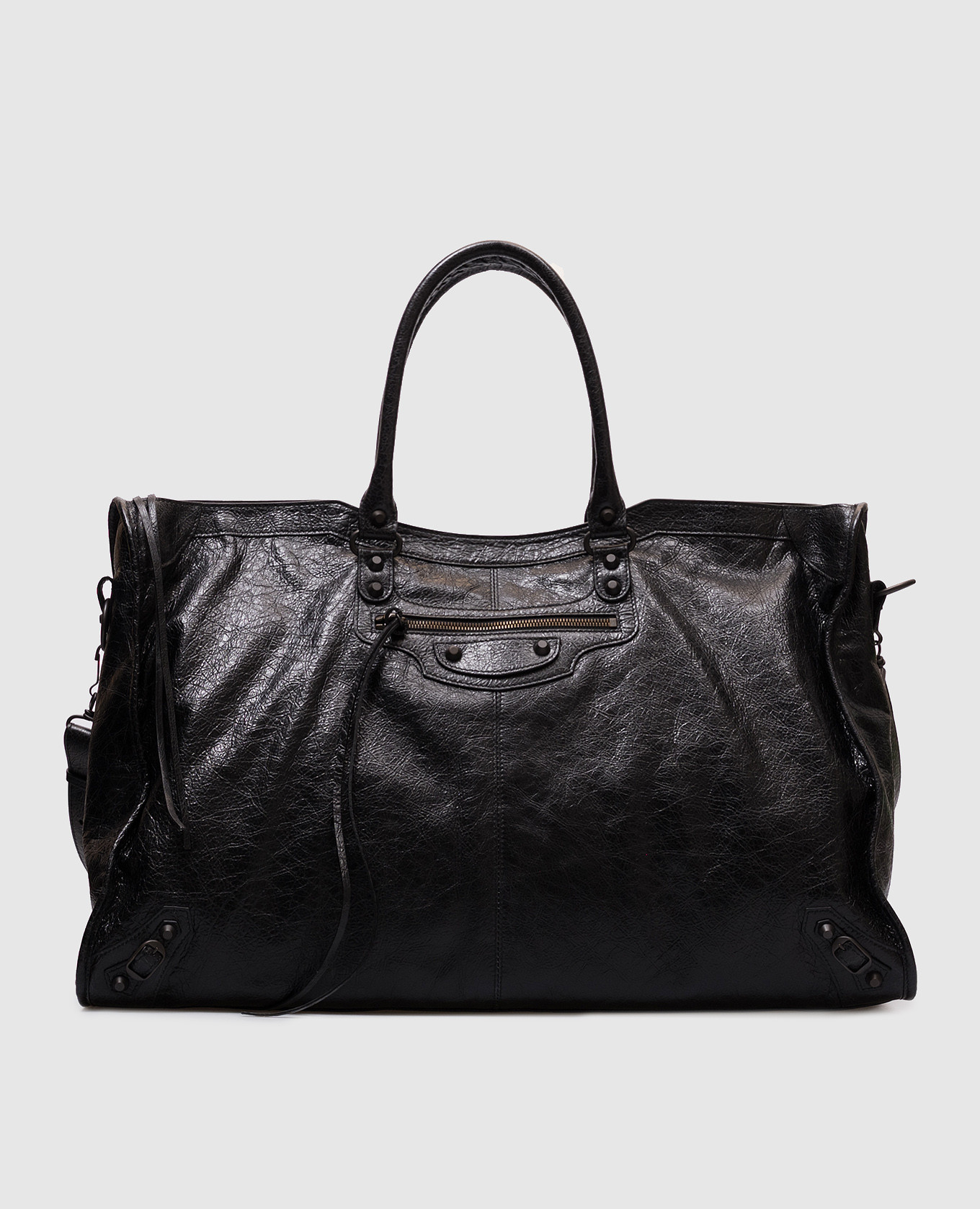 

Black leather travel bag Le City Balenciaga