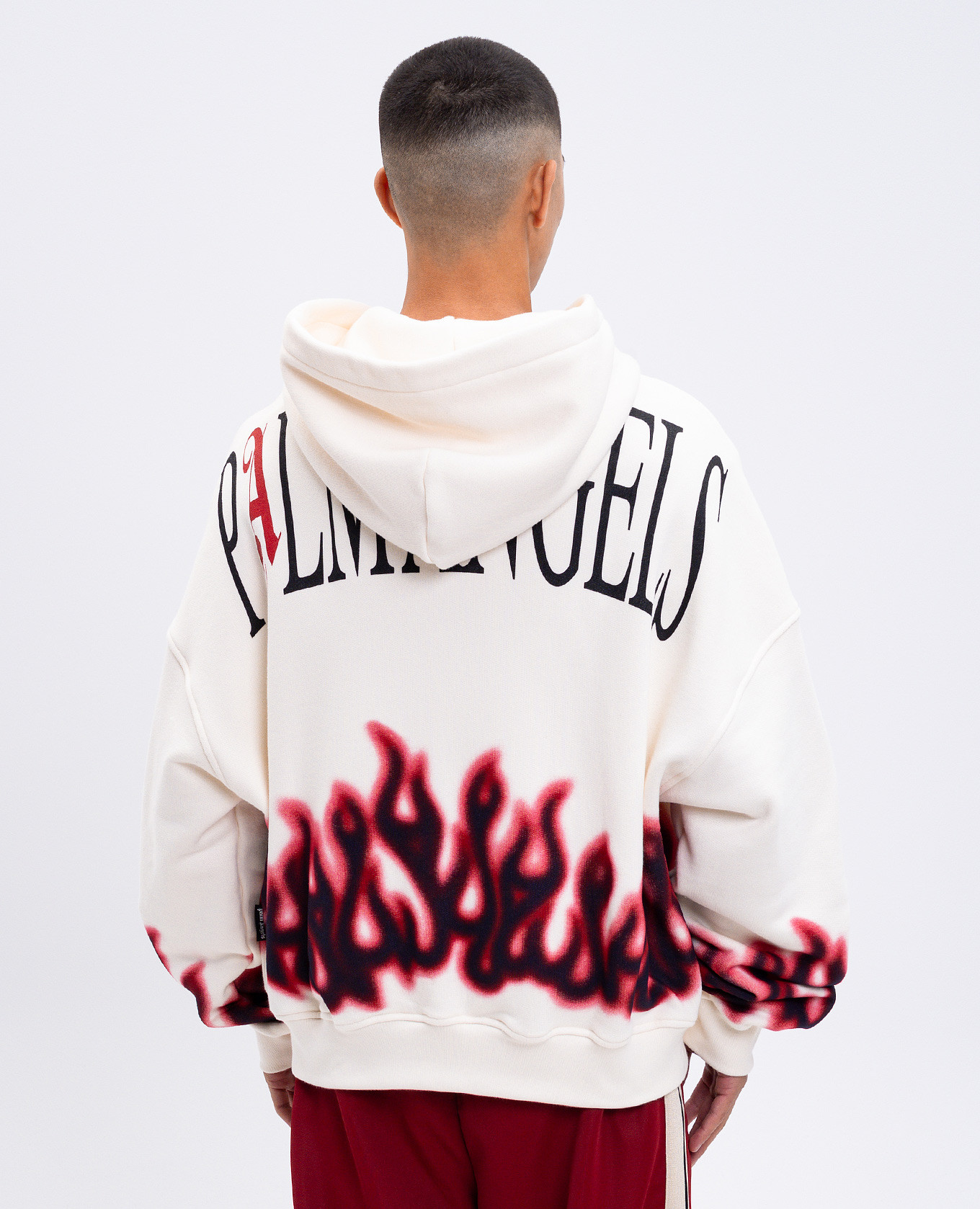 

White Flames hoodie Palm Angels