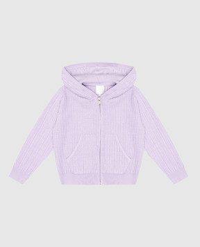 Givenchy Children's purple sports jacket with 4G monogram pattern H30412612