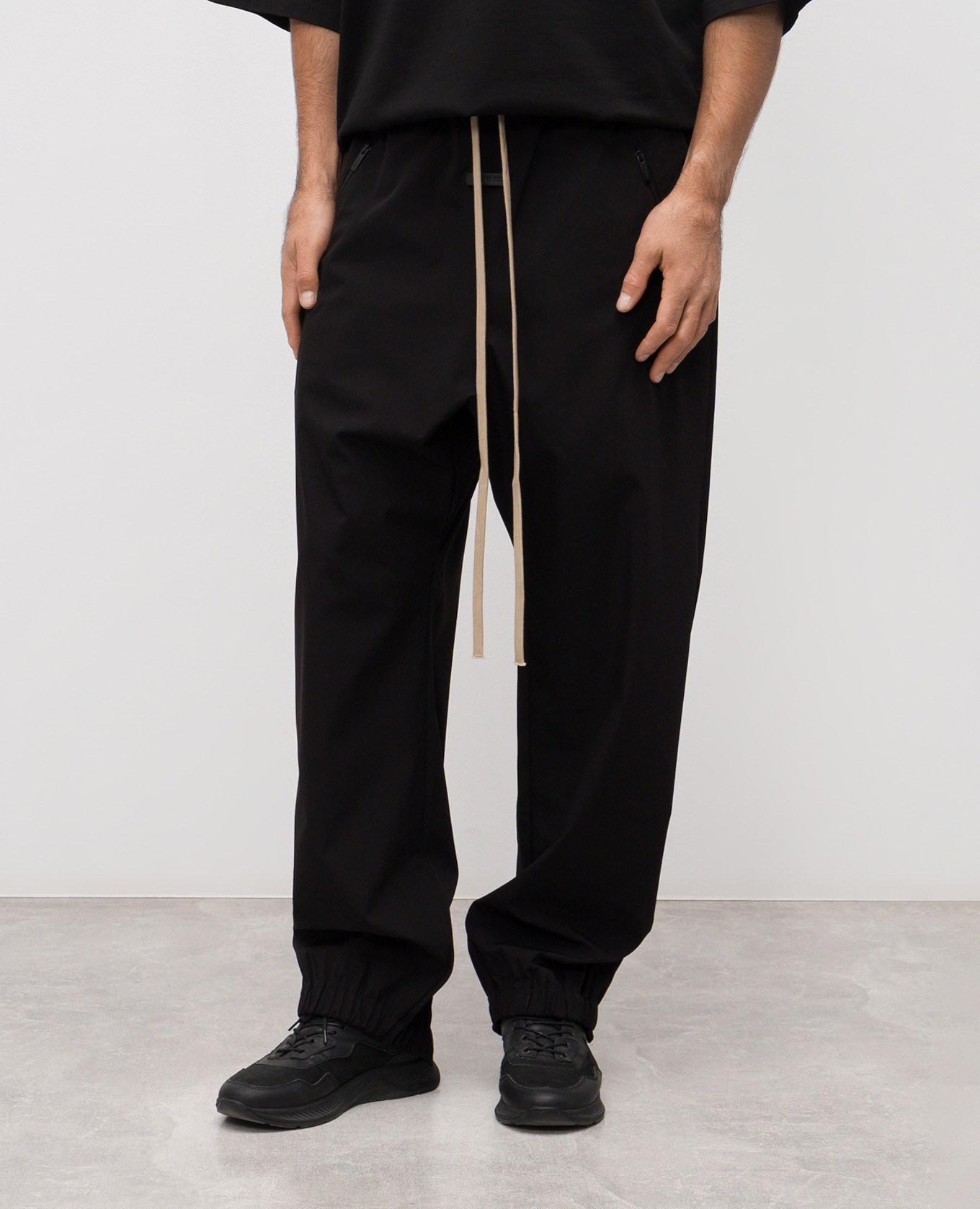 

Black joggers with logo patch Fear of God