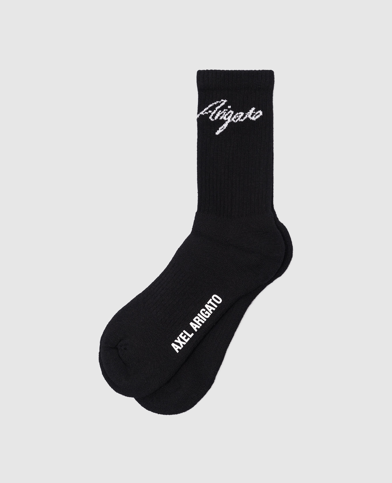 

Black socks with logo Axel Arigato