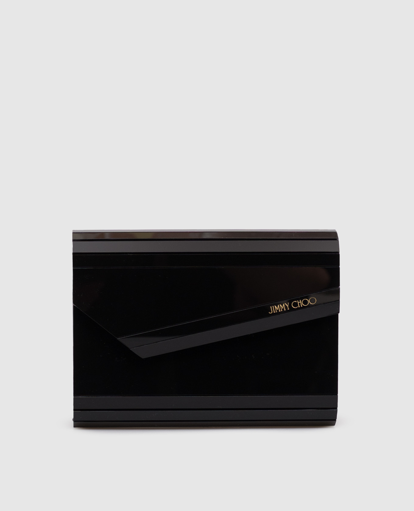 

Black Candy clutch Jimmy Choo