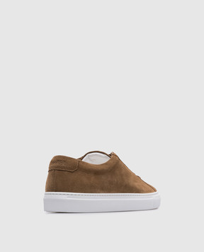 MooRER BOLDINI beige suede trainers BOLDINIP5