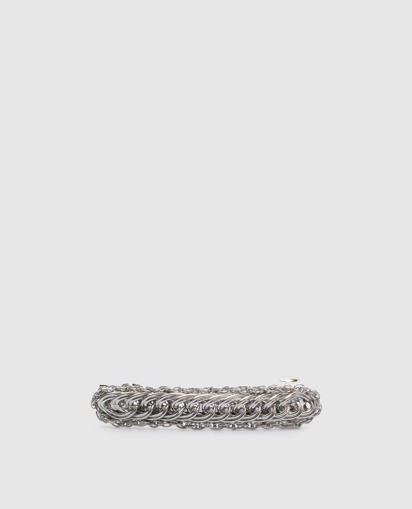 

Silver hair pin in the form of chains LELET NY