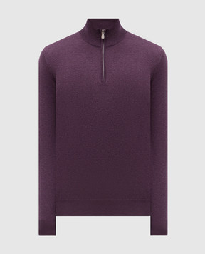 Brunello Cucinelli Purple cashmere sweater M2200124