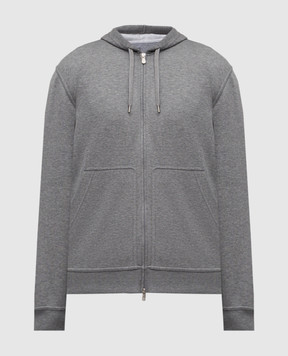 Brunello Cucinelli Grey melange sports jacket MM8319069G