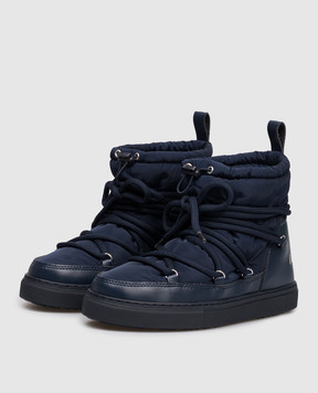 Inuikii Children's blue Mountain boots 300100301012632