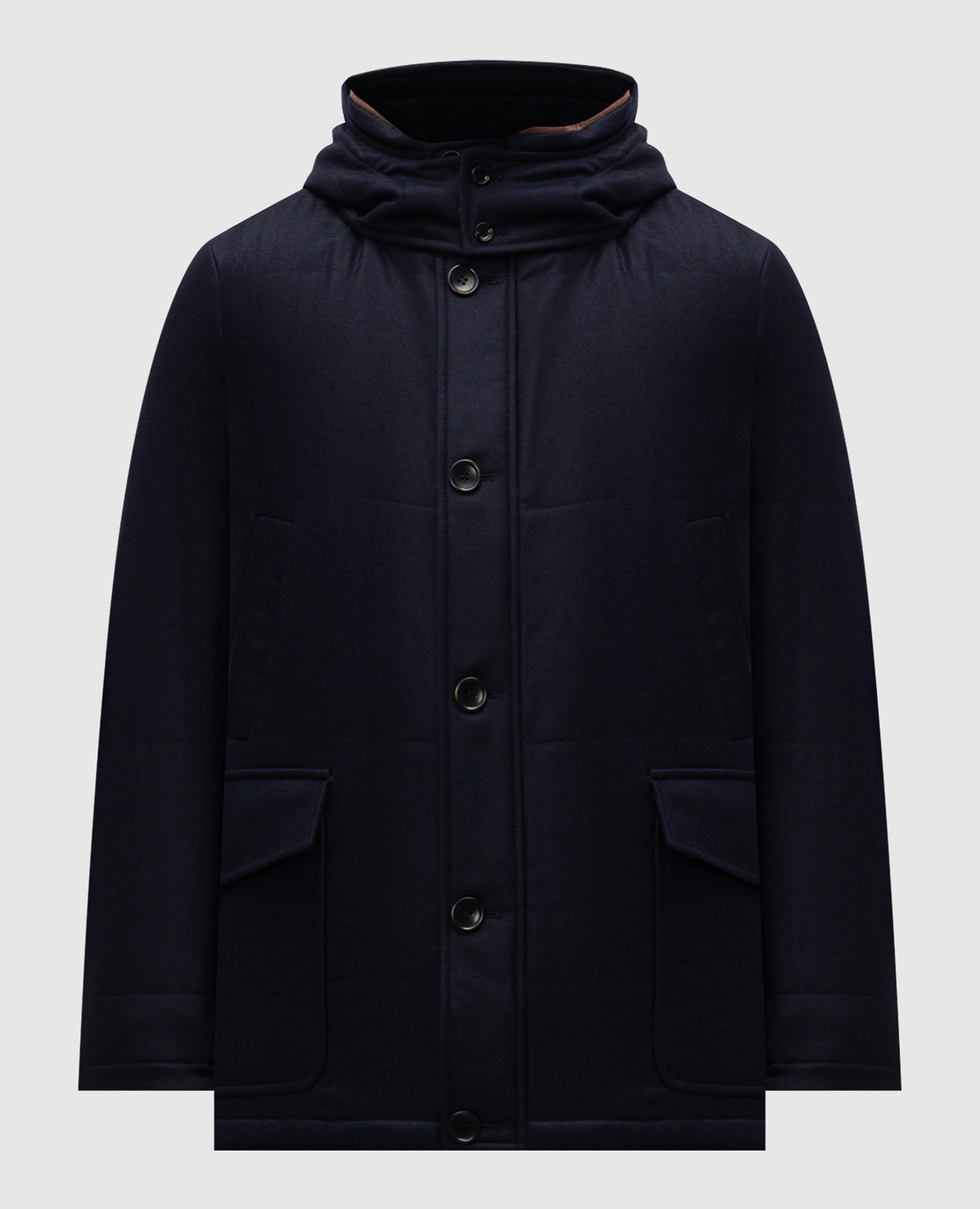 

Blue wool and cashmere jacket Cashmere&Whiskey