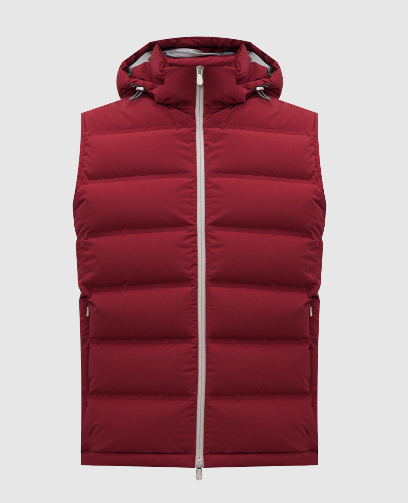 

Red down vest Brunello Cucinelli