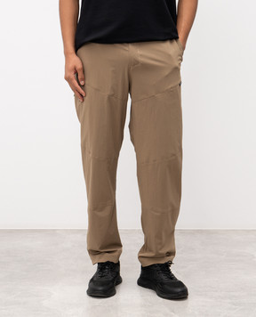 Riotdivision RD-Civil beige pants with logo patch RDCPGEN4