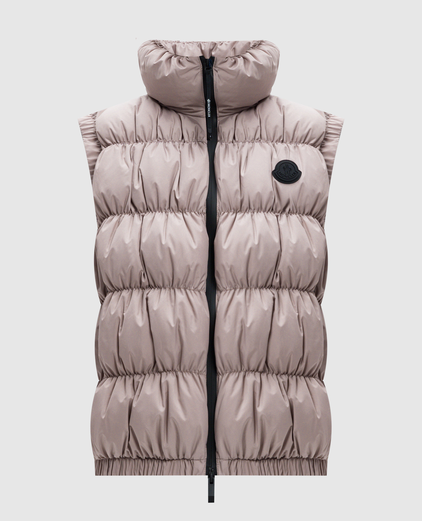 

Apriate Pink Quilted Down Vest Moncler