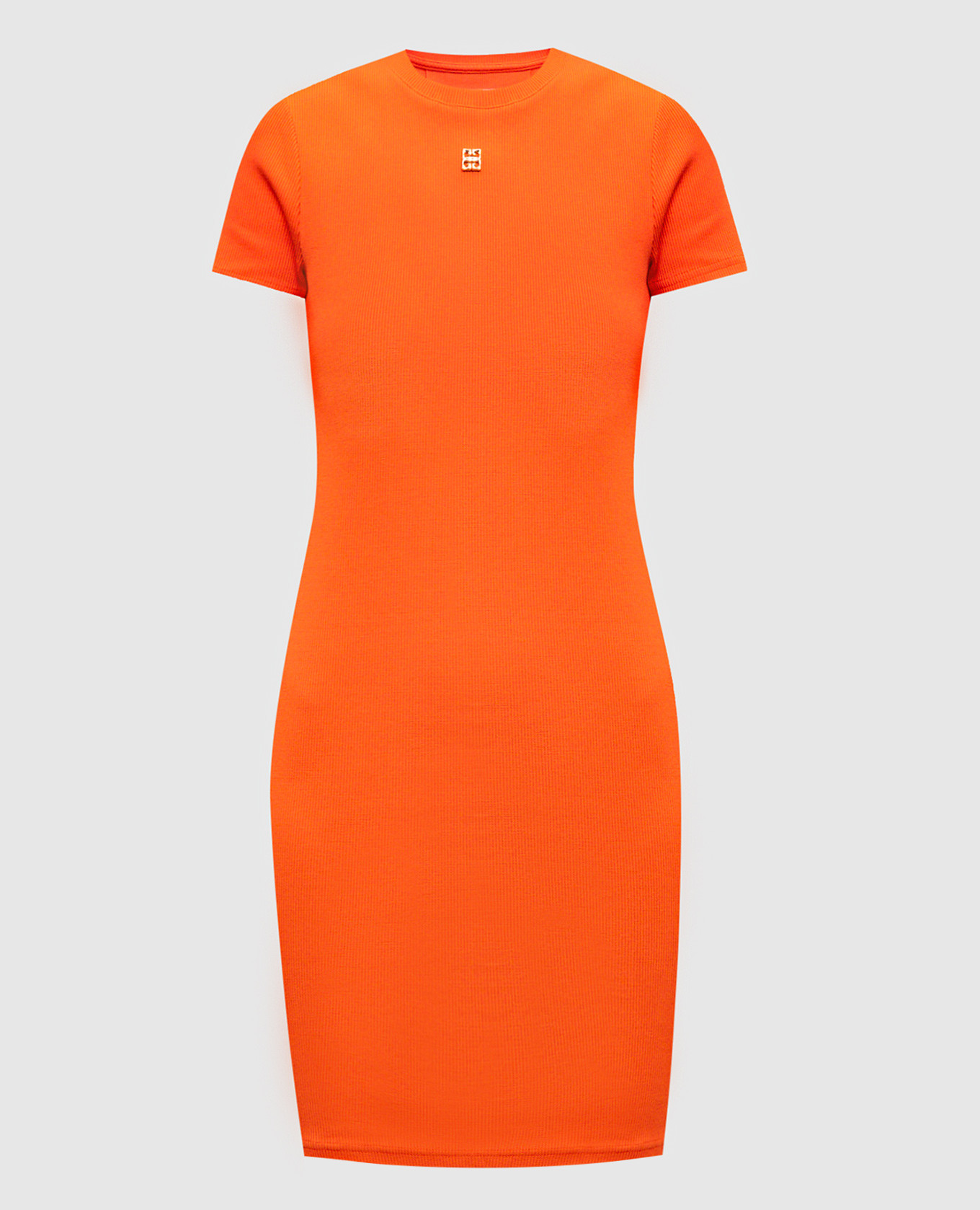 Orange dress with 4G emblem Givenchy