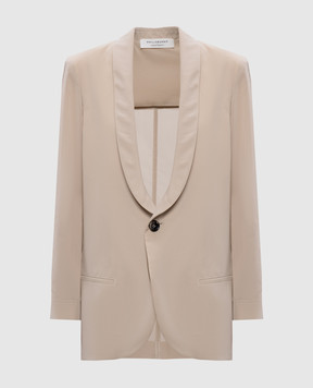 Philosophy di Lorenzo Serafini Beige loose-fitting jacket A05062121