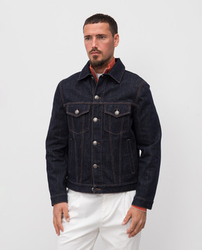 Brunello Cucinelli Blue denim jacket M233P6909
