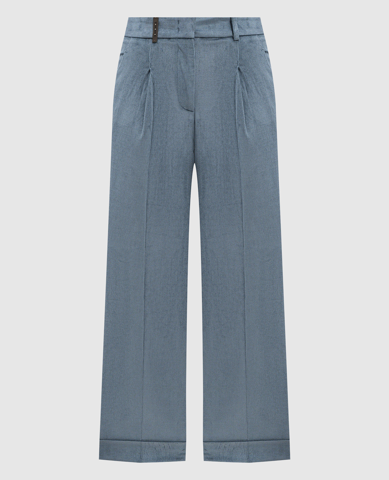 Blue corduroy pants Peserico
