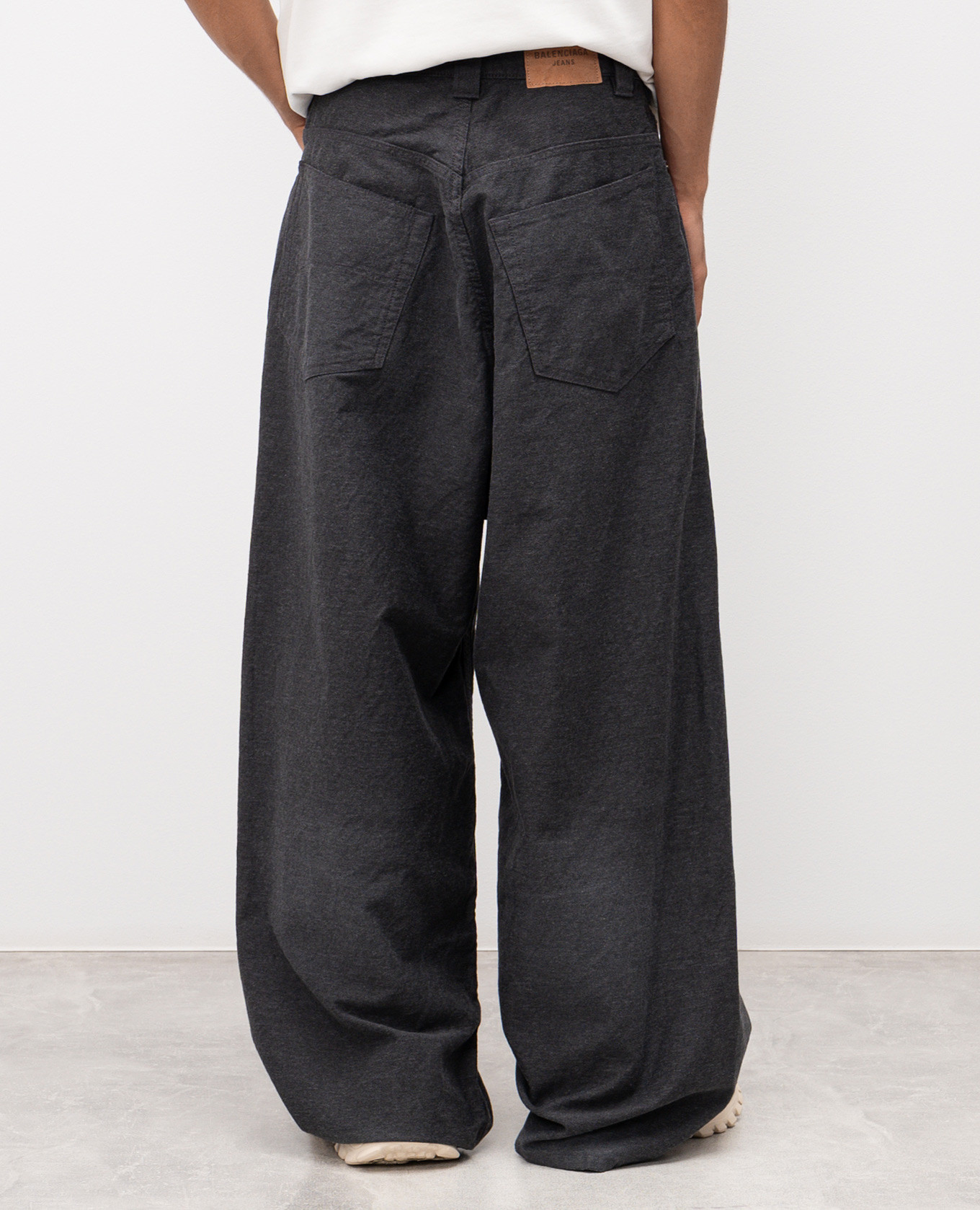 Grey Trompe L'Oeil jeans Balenciaga 4