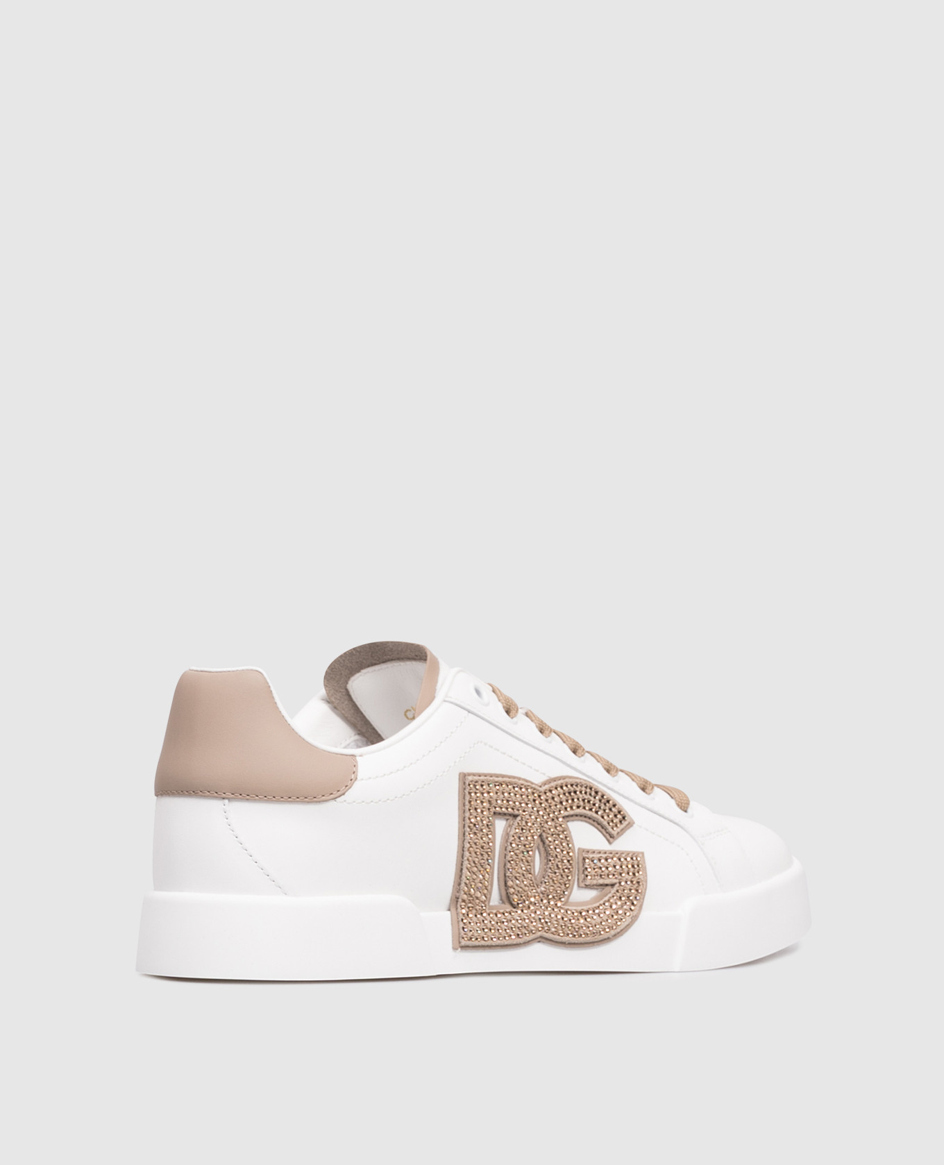 

Light Strobel white leather sneakers Dolce&Gabbana