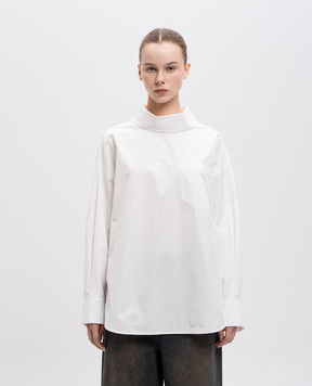 Juun.j White shirt with logo embroidery JW4X64W021