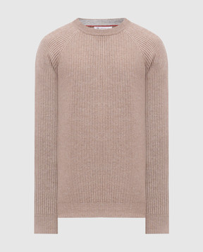 Brunello Cucinelli Beige cashmere sweater M2274100