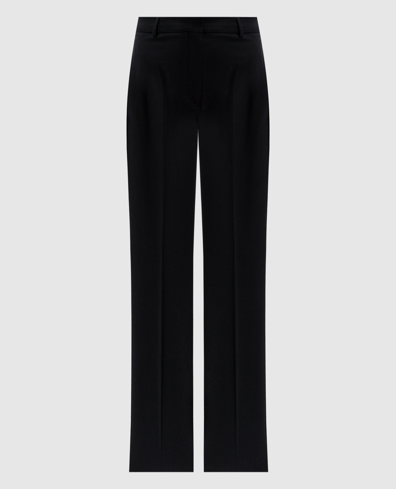 

Black pants MORA made of wool Max Mara Sportmax, Burgundy