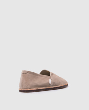 Brunello Cucinelli Gray suede espadrilles MPUCCLQ875