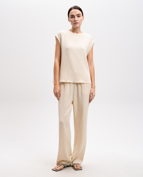 Asceno Dasha beige top T034F55C460