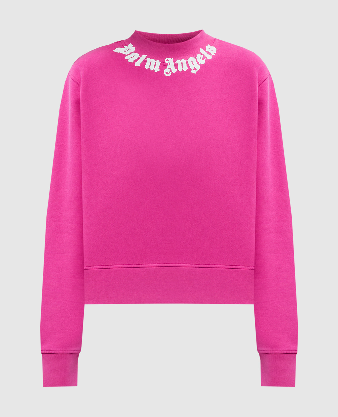 

Pink sweatshirt with logo print Palm Angels