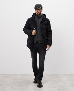 MooRER Ares gray cashmere cardigan ARESDD