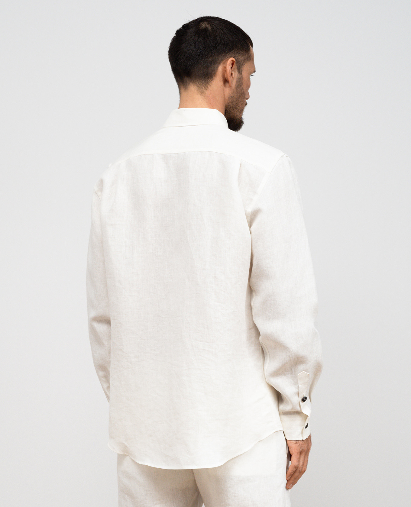 

White linen shirt Cashmere&Whiskey