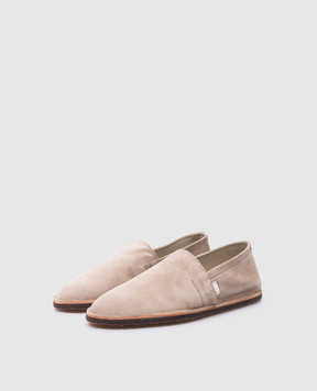Brunello Cucinelli Gray suede espadrilles MPUCCLQ875